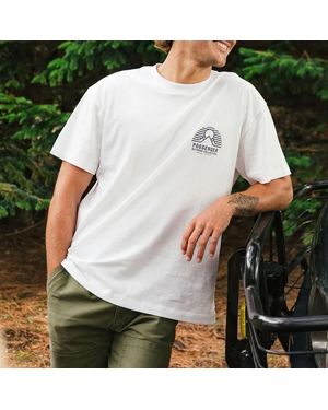 Passenger Elbio Relaxed Fit Cotton T-Shirt - White