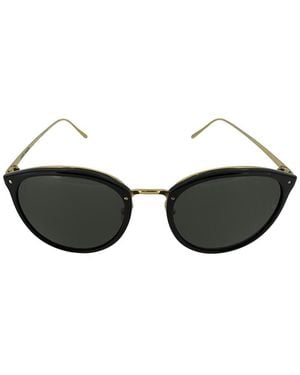 Linda Farrow Oval Sunglasses Lflc25C13 - Brown