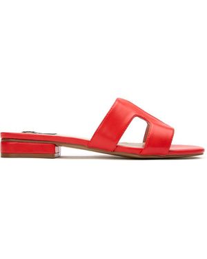 V.Gan Vegan Bok Slide Sandals - Red