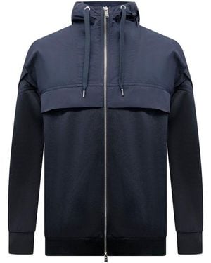 BOSS Steele 406 Full Zip Hoodie Dark - Blue