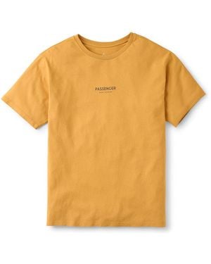 Passenger Cotton T-Shirt - Orange