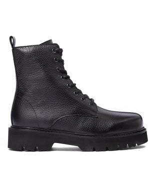 Oliver Sweeney Tansy Leather Ankle Boots - Black