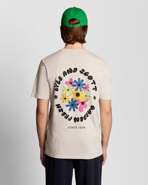 Lyle & Scott Nature Graphic T-Shirt - Natural