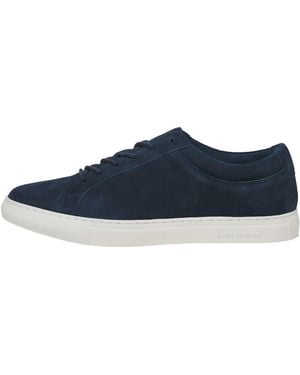 Jack & Jones Galaxy Suede Trainers - Blue