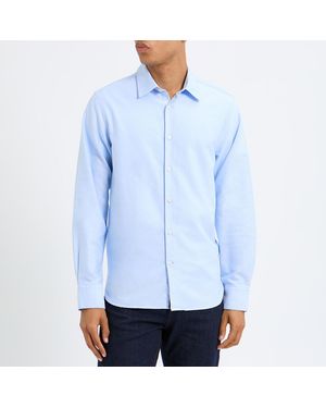 Oliver Sweeney Light Morais Oxford Cotton Shirt - Blue