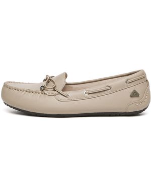 EVER AU Grebes Leather Loafer - White