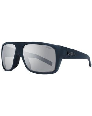 Bollé Bolle Sunglasses Falco Bs019001 Matte Crystal Volt+ Gun Polarised - Blue