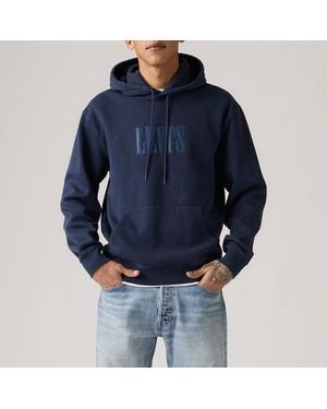 Levi's Relaxed Graphic Hoodie - Blue