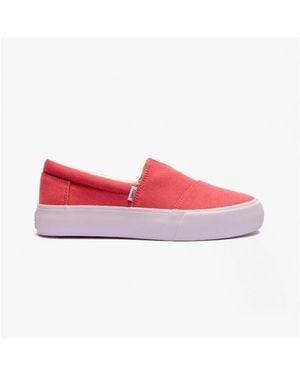 TOMS Fenix Platform Trainers - Pink