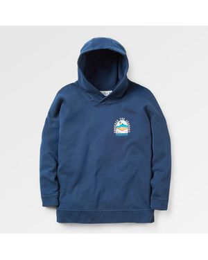 Passenger Outlook Cotton Hoodie - Blue