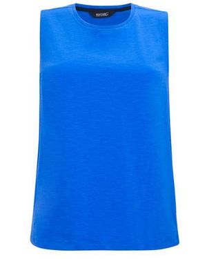 Regatta Top Fariene Bci Cotton Sonic - Blue
