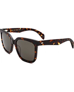 Rag & Bone Rnb1018 S 56 06J Sunglasses - Black