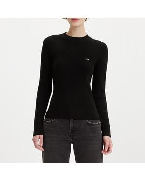 Levi's Rib Crew Jumper - Black
