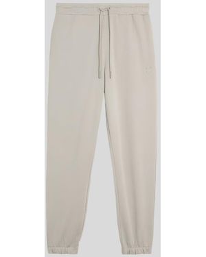 Lyle & Scott Superfine Cotton Slim Joggers - White