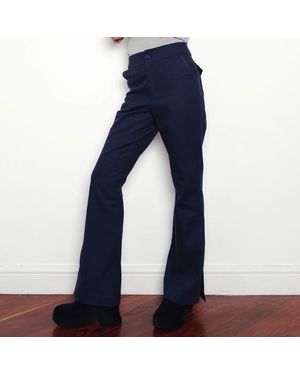 no emotions Utility Trousers - Blue