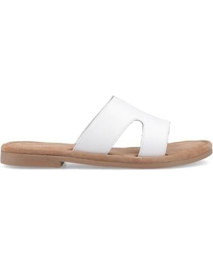 Hush Puppies Azalea Heeled Sandals - White