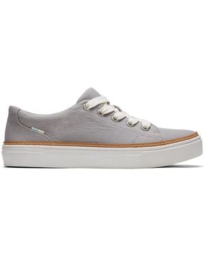 TOMS Drizzle Alex Canvas Trainer - Grey
