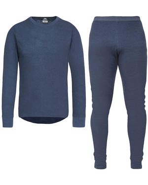Trespass Thermal Base Layers Mystery Cotton - Blue