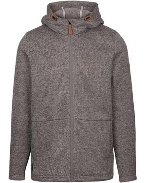 Trespass Hoodie Faddiley Polyester Marl - Grey