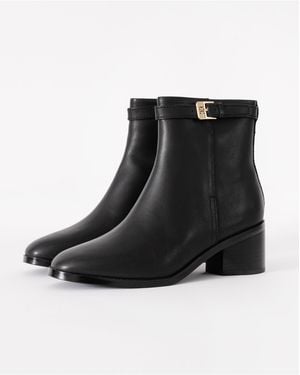 Tommy Hilfiger Flat Boots - Black