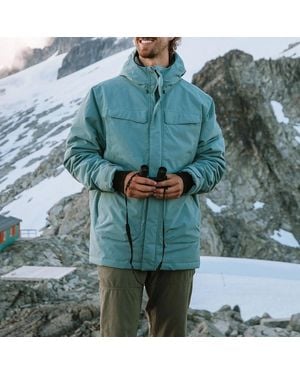 Passenger Stormy Sea Explorer Waterproof Down Parka - Blue