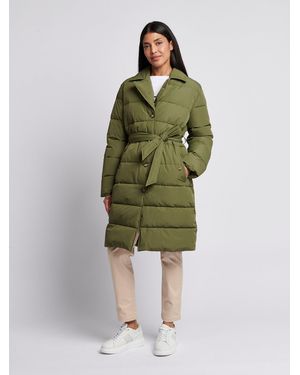 U.S. POLO ASSN. U. Polo Assn. Puffer Trench Coat - Green