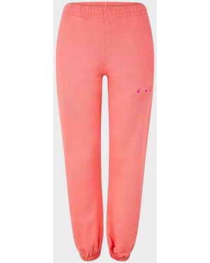 Off-White c/o Virgil Abloh Jogging Bottoms Coral - Pink