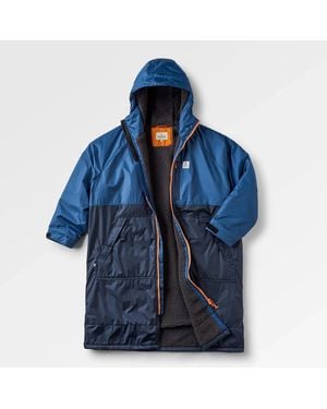 Passenger Waves Sherpa Lined Changing Robe - Blue