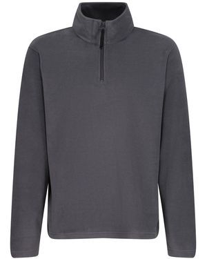Regatta Micro Zip Neck Fleece Top Seal - Grey