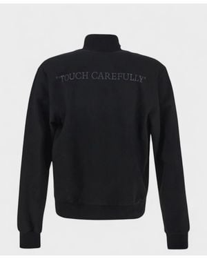 Off-White c/o Virgil Abloh Quote Wool Slim Tracktop - Blue