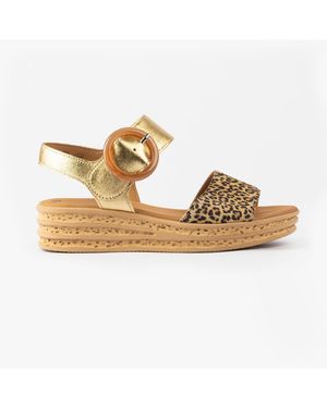 Gabor Andre Heeled Sandals - White