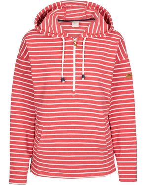 Trespass Hoodie Softly Polyester - Red