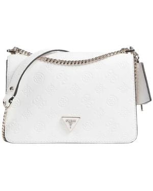 Guess Jena Logo Crossbody Shoulder Bag Pg922021 - White