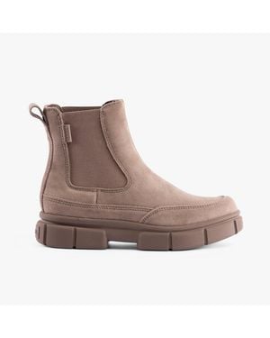 Sorel Explorer Strt Ankle Low Heeled Chelsea Boots - Brown