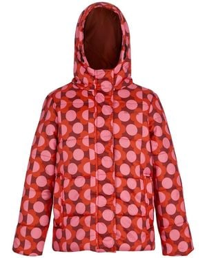 Regatta Padded Jacket Orla Kiely Recycled Polyester - Red
