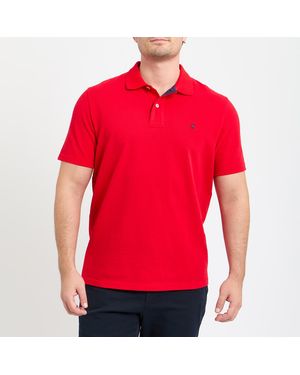 Joules Woody Knitted Polo Shirt - Red