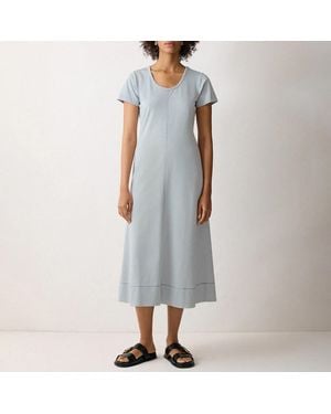 Jigsaw Baby Stitched Dress - Blue