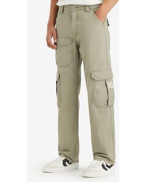 Levi's Khaki Stay Loose Cargo Trouser - Green