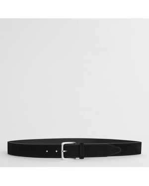 GANT Classic Suede Belt - Black
