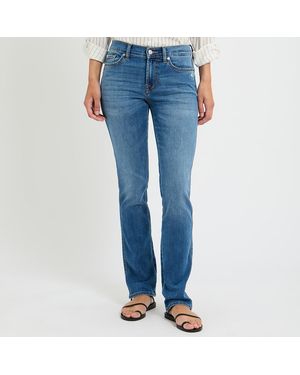 7 For All Mankind Kimmie Straight Jeans - Blue