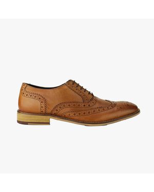 Roamer Tan Winston Oxford Shoes - Brown