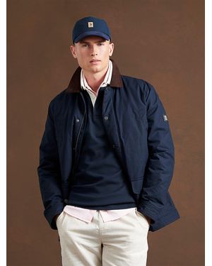 U.S. POLO ASSN. U. Polo Assn. Canvas Country Collared Jacket - Blue