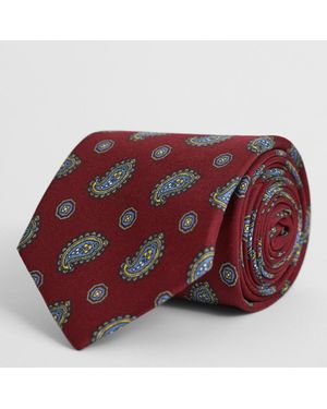 GANT Paisley Patterned Tie - Red