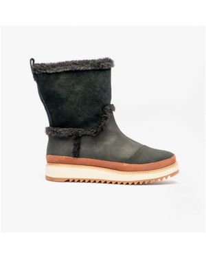 TOMS Makenna Flat Boots - Black