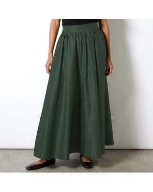 Ro & Zo Full Maxi Skirt - Green