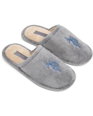 U.S. POLO ASSN. Charcoal Slippers - Grey