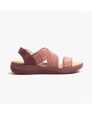 Hush Puppies Sophia Flat Sandals - Pink