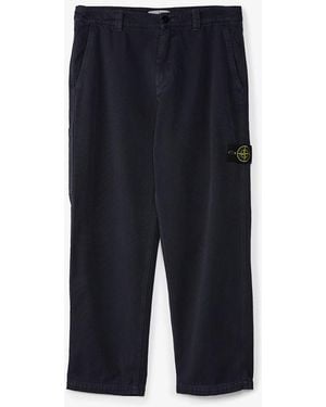 Stone Island Utility Style Trouser - Blue