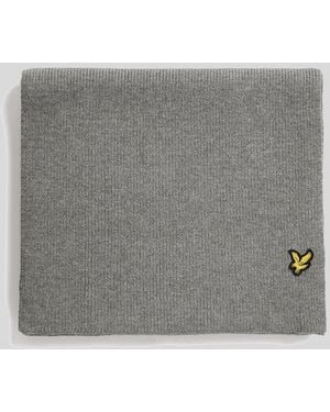 Lyle & Scott Everyday Scarf - Grey