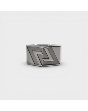 Versace La Greca Ring - Grey